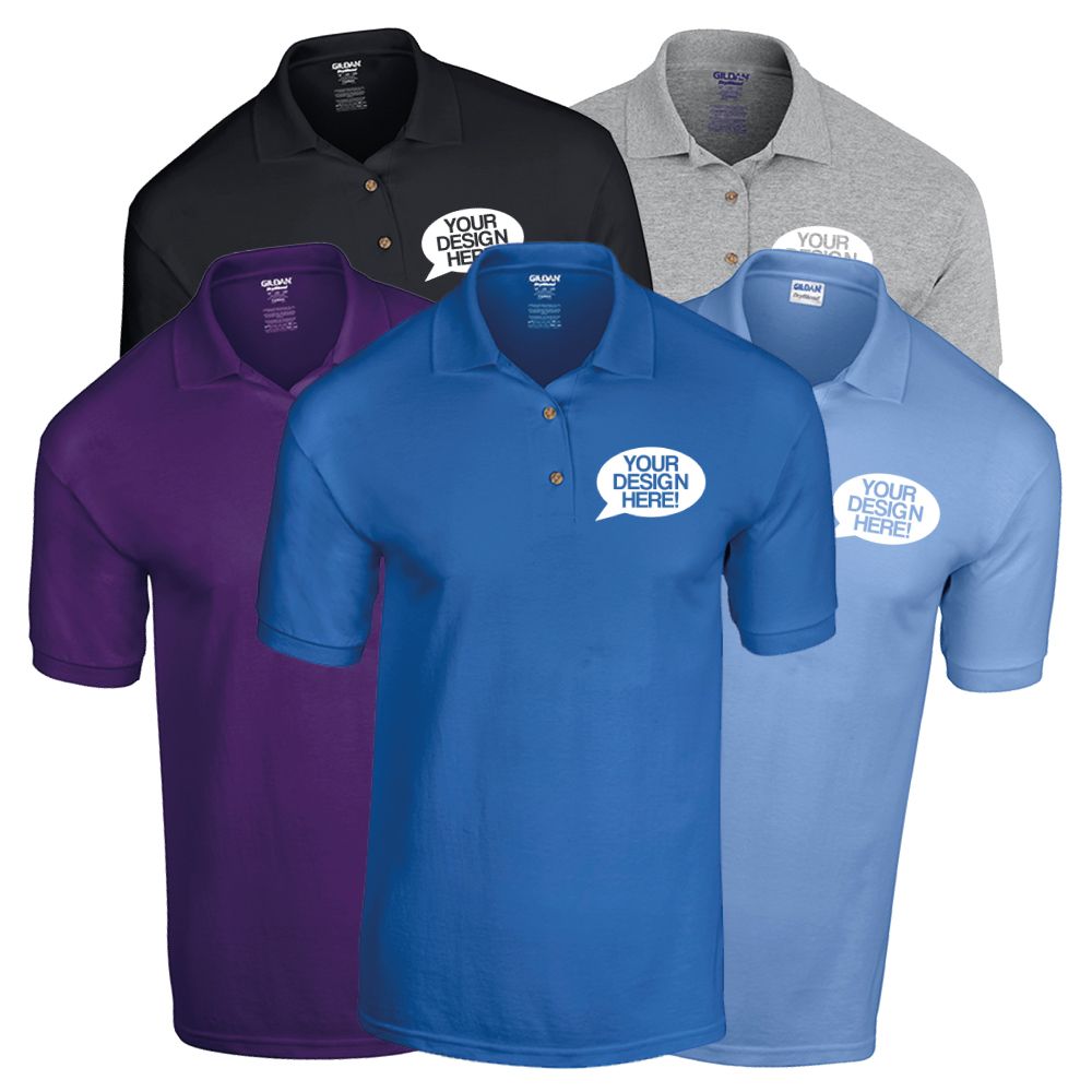 5 Embroided Polos