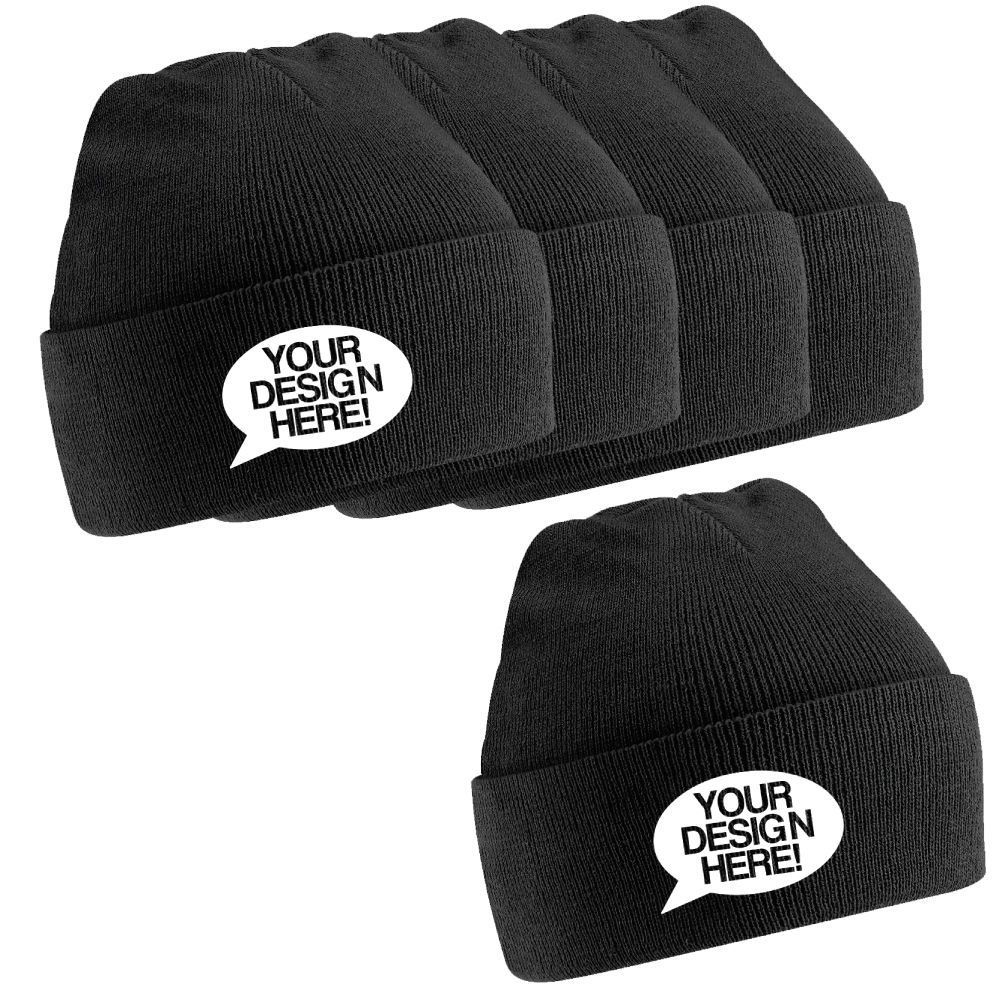 5 Embroided Beanies