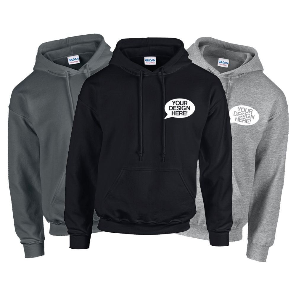 3 Printed Hoodies