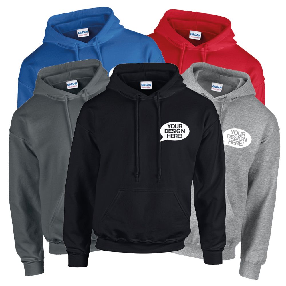 5 Embroided Hoodies